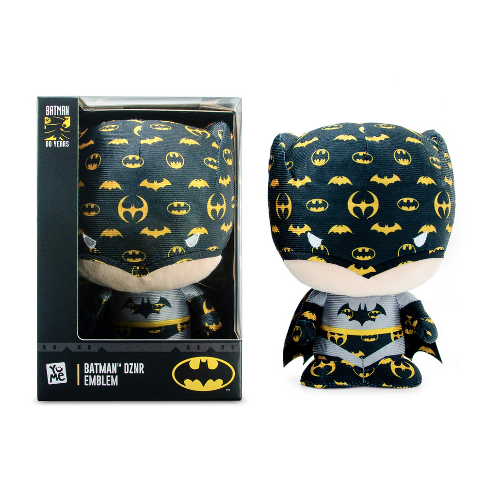 New YuMe 7" DZNR Batman Plush Emblem